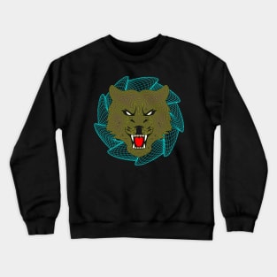 Polygonal Killer Crewneck Sweatshirt